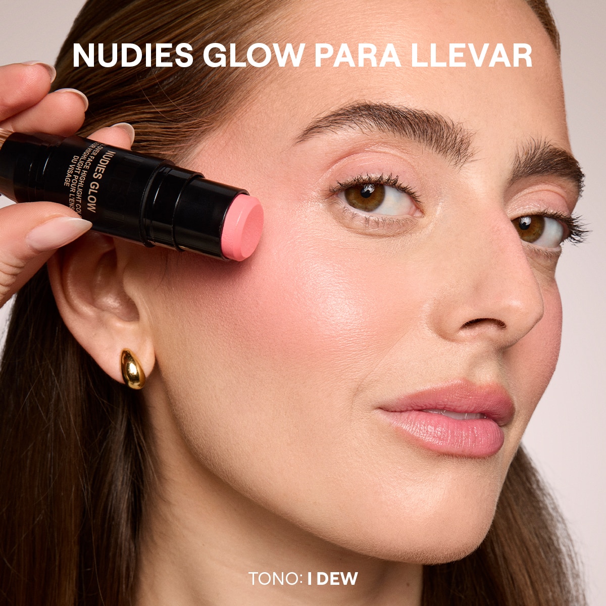 NUDIES ALL OVER FACE COLOR GLOW (ILUMINADOR FACIAL)